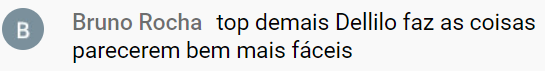 Depoimento de aluno
