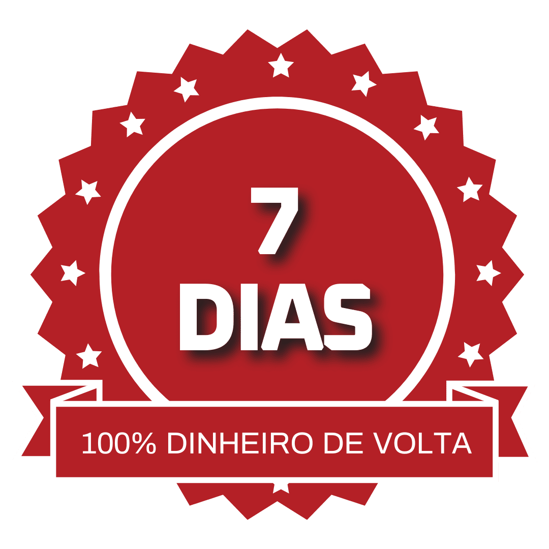 Garantia de 7 dias Garantia de 7 dias